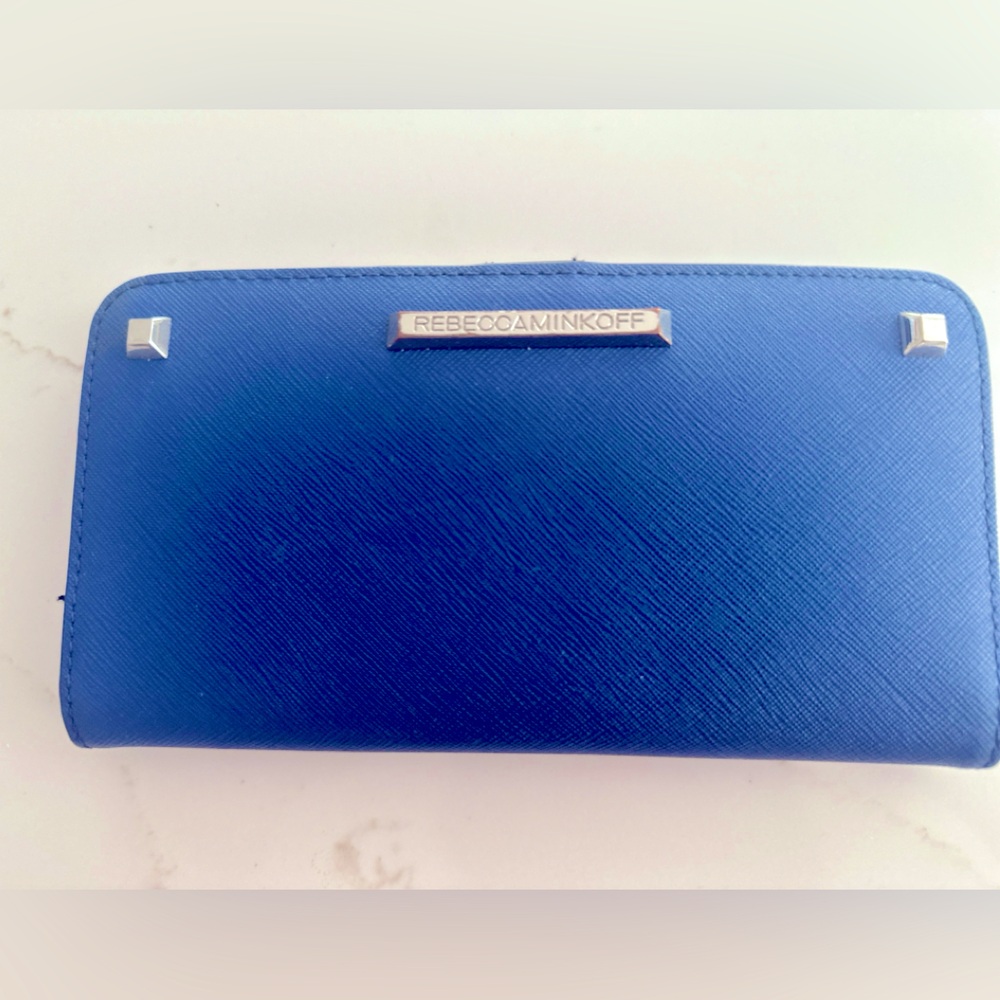 Blue Rebecca Minkoff Wallet
